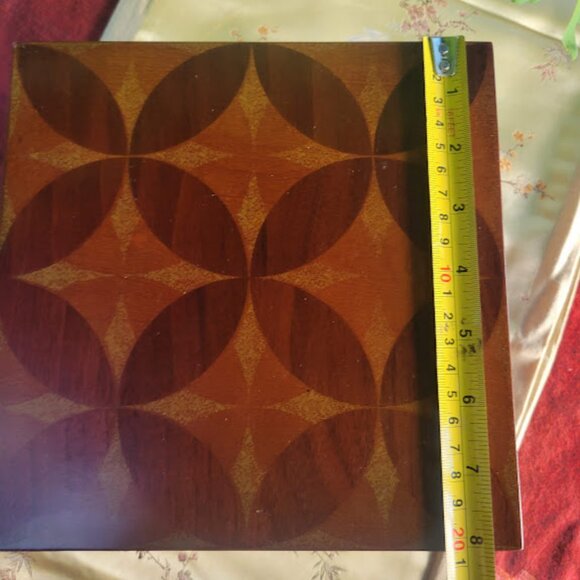 wood inlay Jewelry Box - Picture 9 of 11